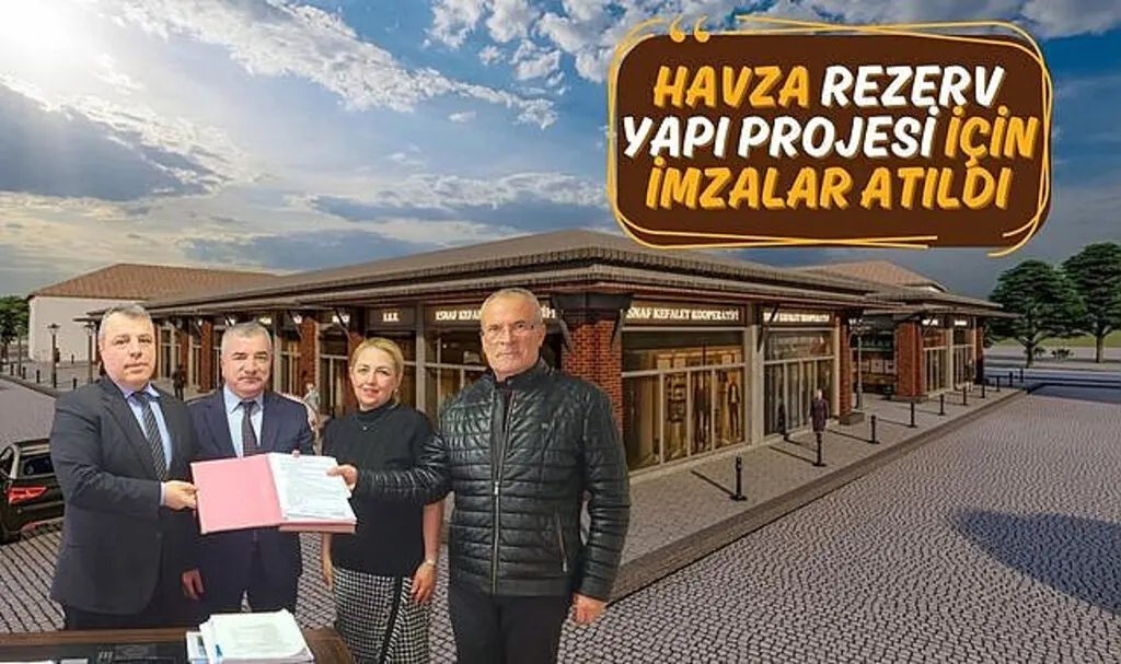 Havza Rezerv Yapı Projesi için imzalar atıldı