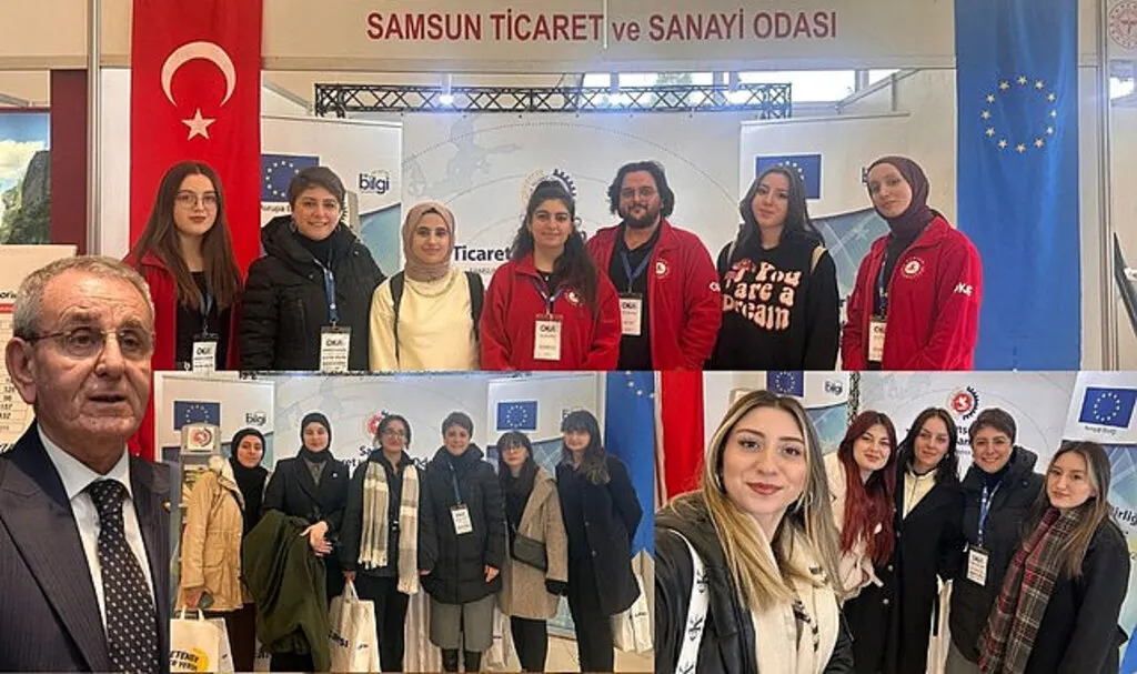 Samsun AB Bilgi Merkezi standına büyük ilgi