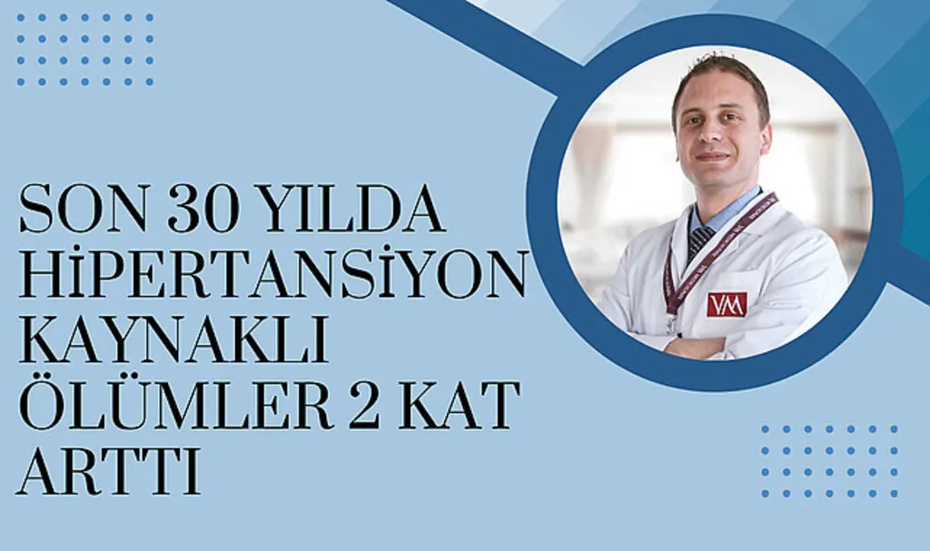 Son 30 yılda hipertansiyon kaynaklı ölümler 2 kat arttı