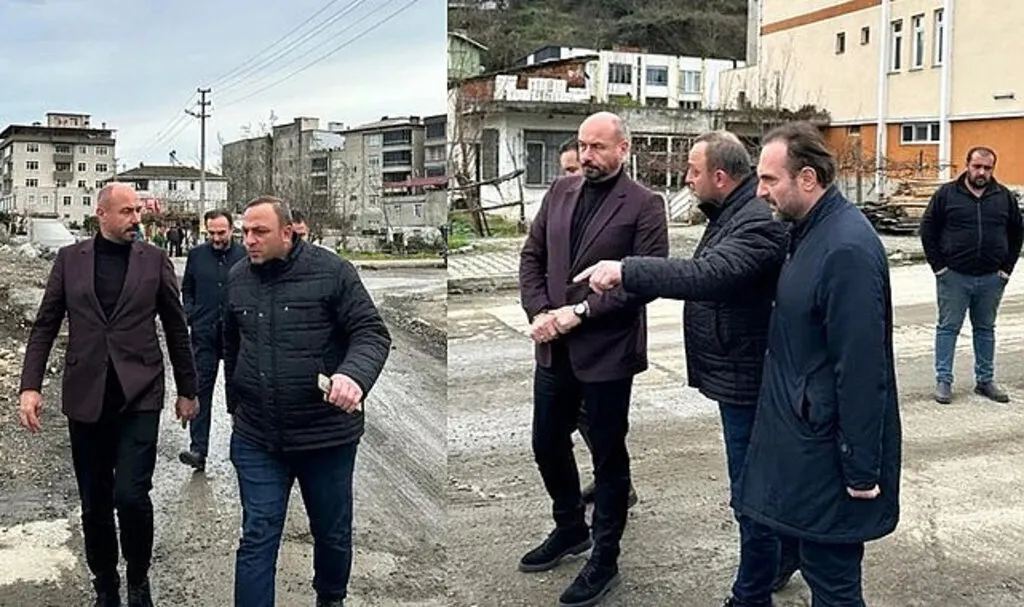 Tekkeköy Belediyesi'nden dere etrafındaki yollara dekoratif aydınlatma 
