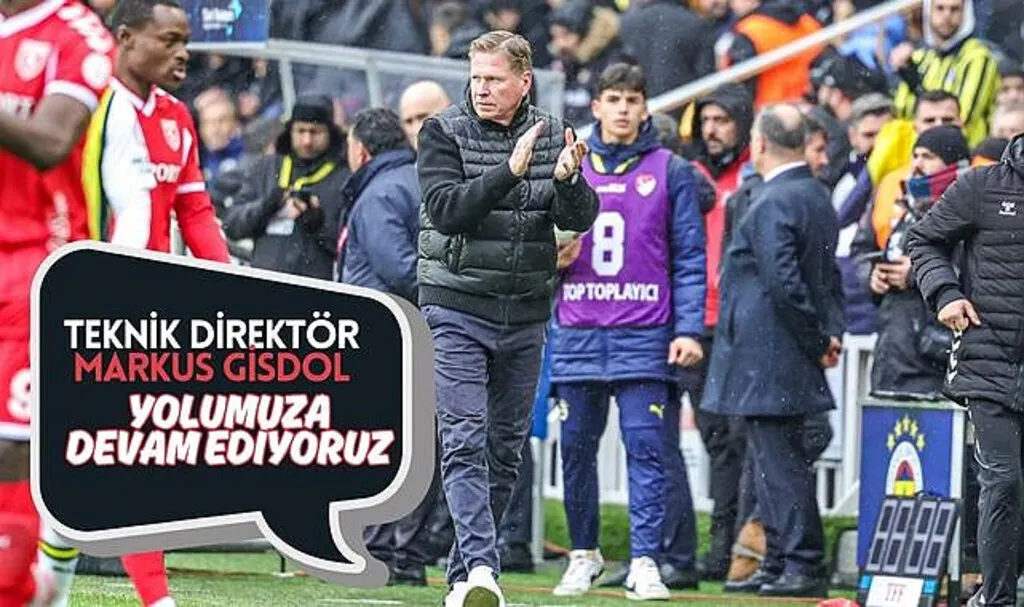 Teknik Direktör Gisdol: Yolumuza Devam Ediyoruz