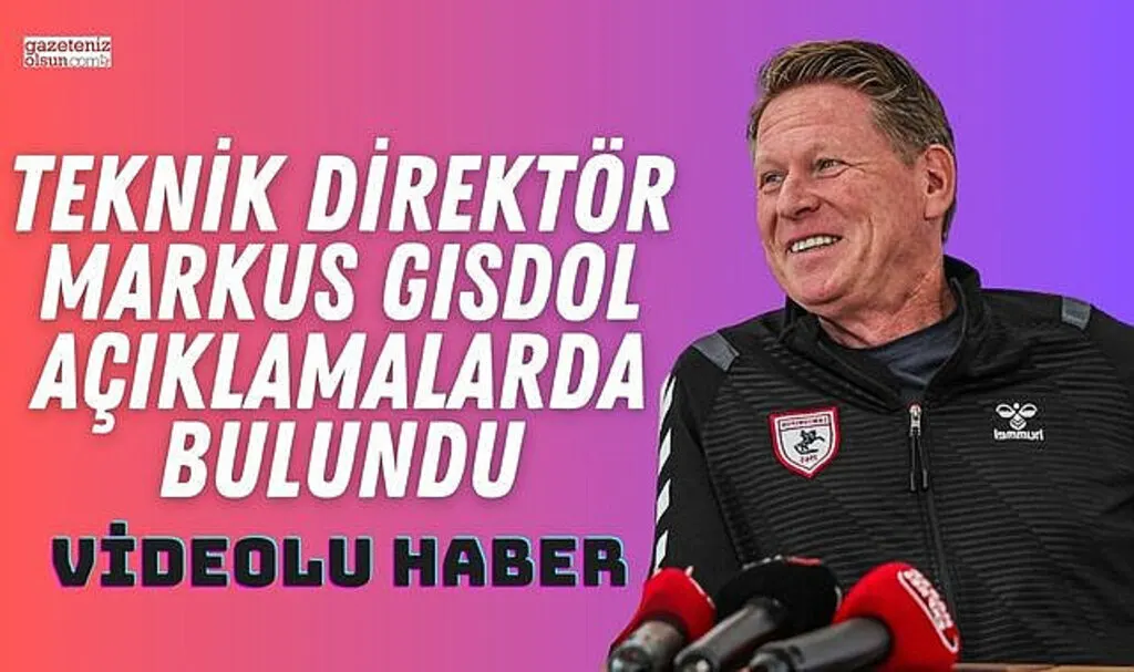Teknik Direktör Markus Gısdol Açıklama Yaptı