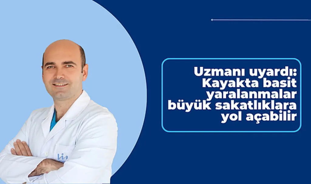 Uzmanı uyardı: Kayakta basit yaralanmalar büyük sakatlıklara yol açabilir