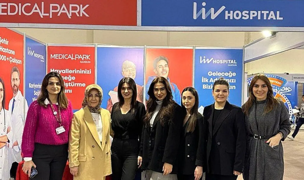 VM Medical Park ve Liv Hospital Samsun sağlıkta kariyer fırsatlarını tanıttı