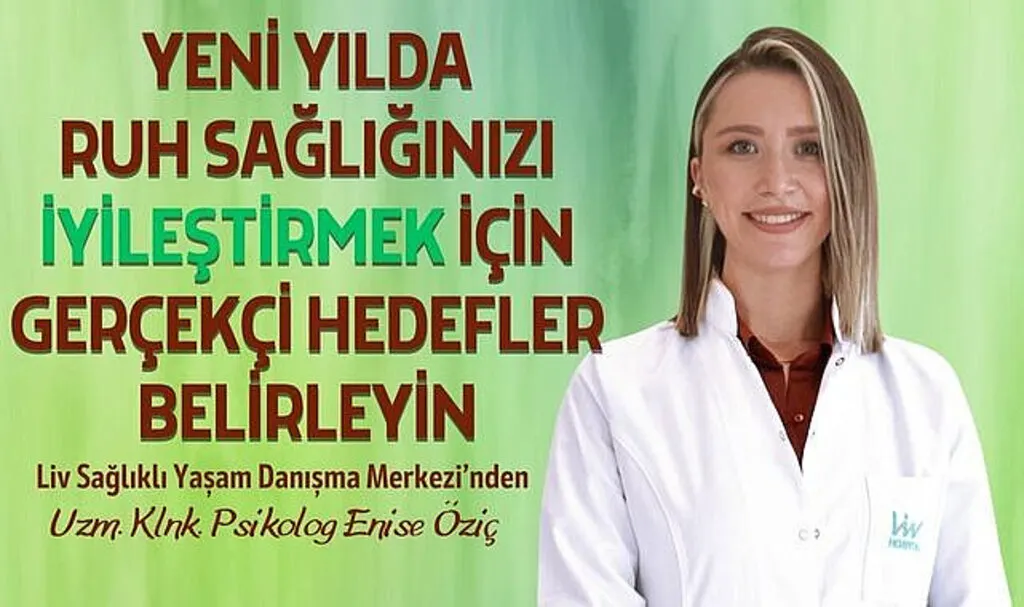 Yeni Yılda Ruh Sağlığınızı İyileştirmek İçin Gerçekçi Hedefler Belirleyin