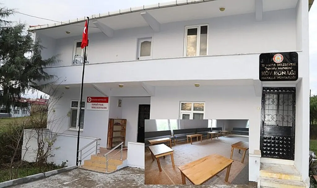 19 Mayıs Belediyesi'nden Tepeköy Mahallesi'ne Köy Konağı 