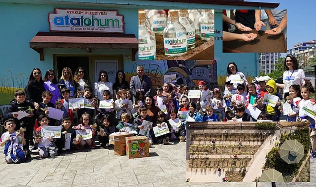 Samsun'da Ata tohumlar geleceğe taşınıyor