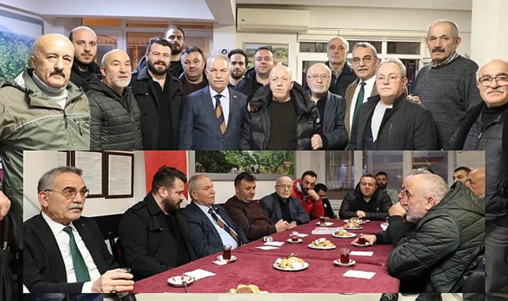 Başkan Demirtaş Tonyalılar'ın misafiri oldu