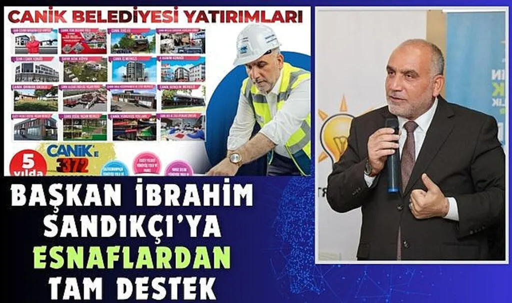 Başkan İbrahim Sandıkçı: Yaşama dokunan eser ve hizmetlerle ilçemize değer kattık