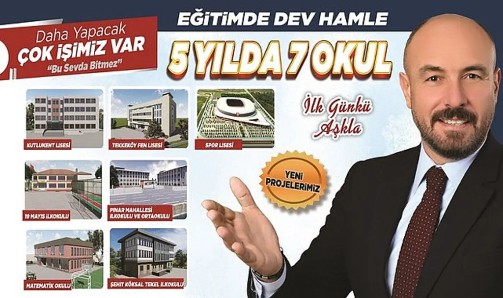 Başkan Togar: Tekkeköyümüze 5 yılda 7 yeni okul kazandıracağız