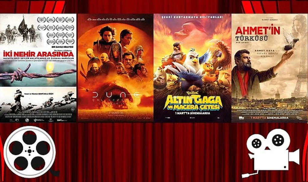 Bu hafta (1 Mart Cuma) vizyona giren filmler 