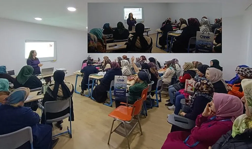 Canik Belediyesi Hayme Ana Hanım Konağı'nda sağlık bilgilendirmesi
