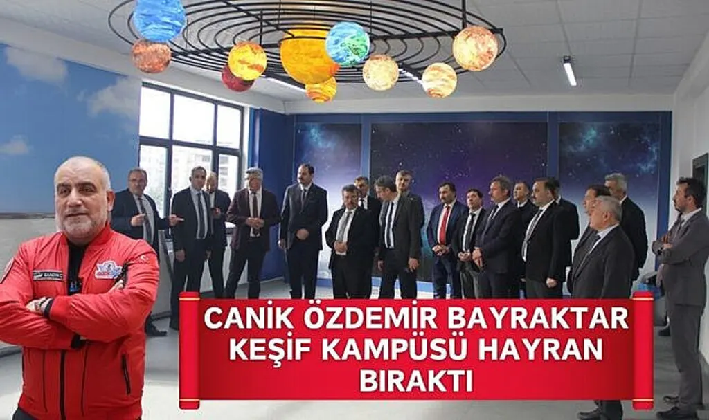 Canik Özdemir Bayraktar Keşif Kampüsü Hayran Bıraktı