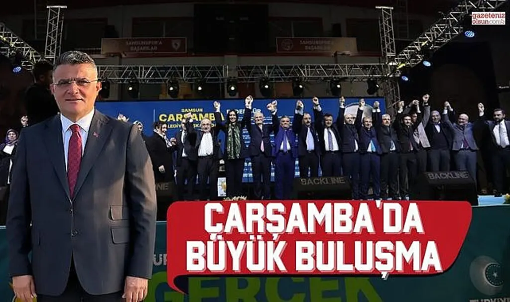 Çarşamba'da büyük buluşma