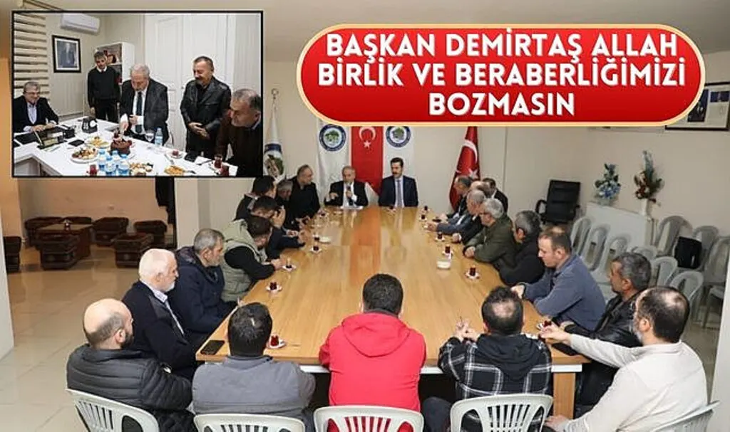 Dernek Başkanlarından Başkan Demirtaş'a Sürpriz Doğum Günü