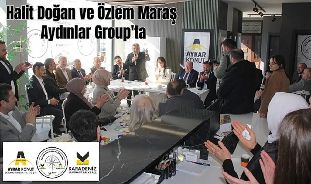 Halit Doğan ve Özlem Maraş Aydınlar Group'ta