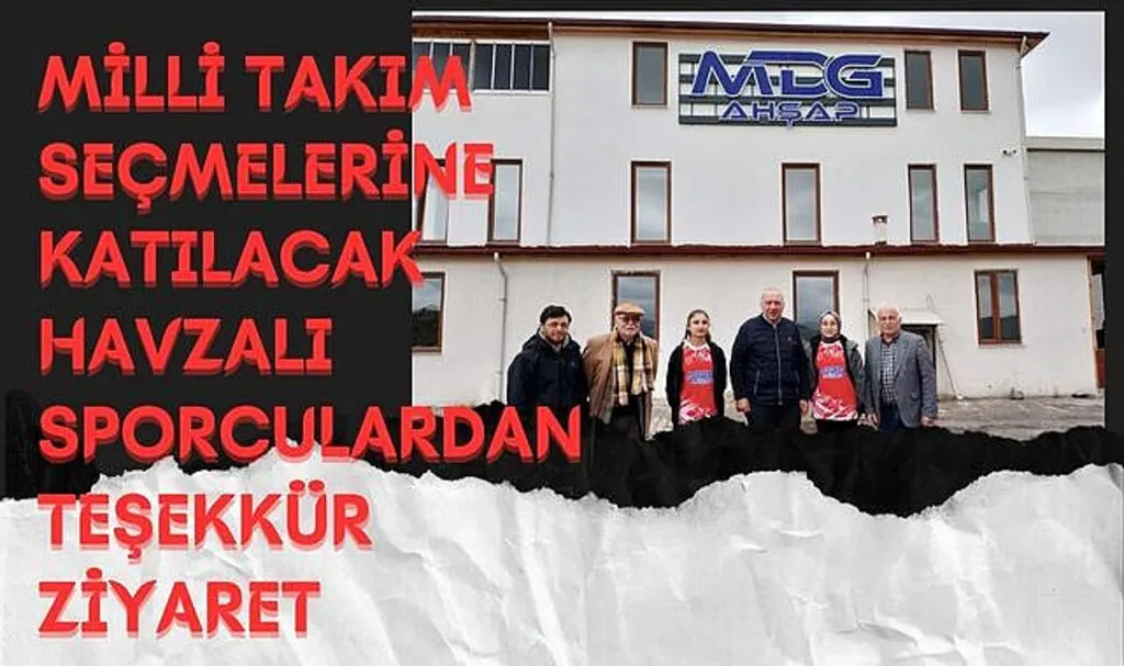 Milli Takım seçmelerine katılacak Havzalı sporculardan ziyaret