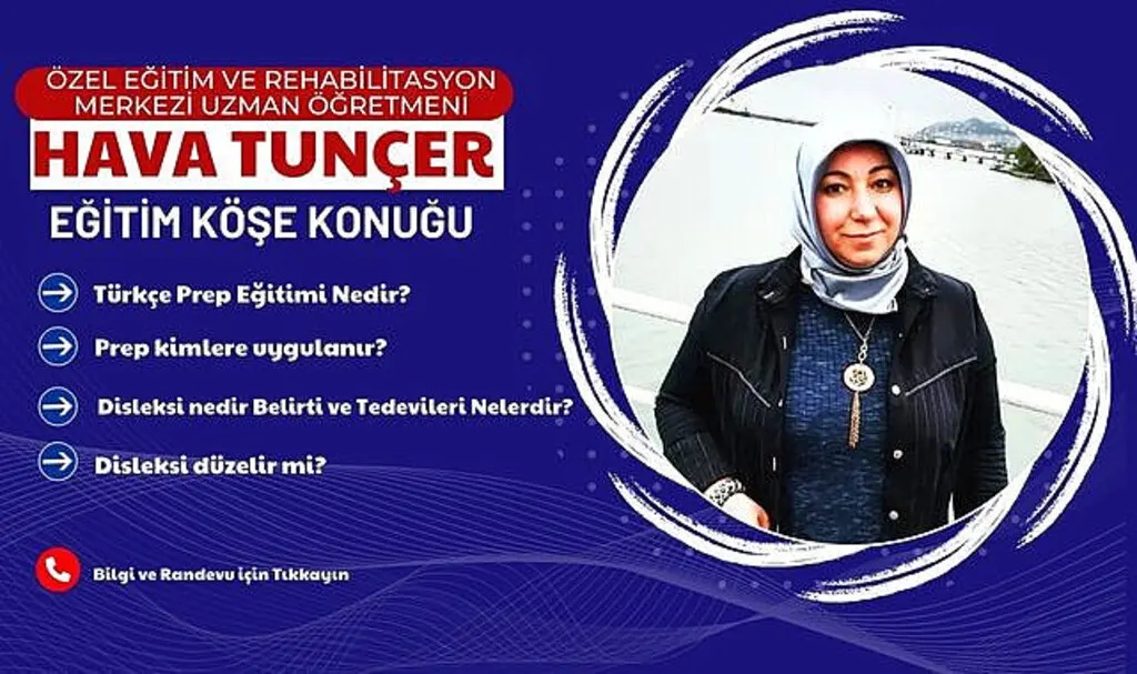 Özel Eğitim Merkezi Uzman Öğretmeni Hava Tunçer Alanında Bilgilendirmelerde Bulundu