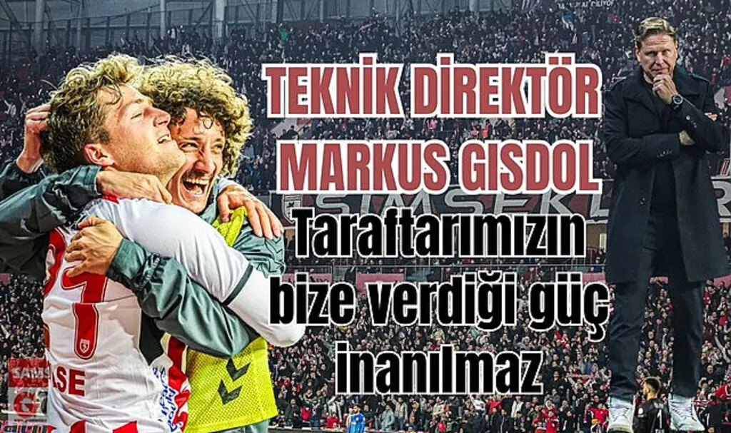 Samsunspor taraftarının bize verdiği güç inanılmaz!