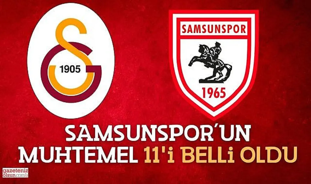 Samsunspor'un Muhtemel 11'i belli oldu