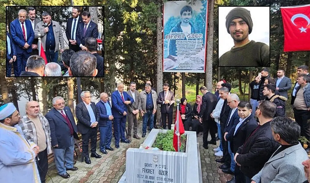 Şehit Fikret Özer dualarla anıldı