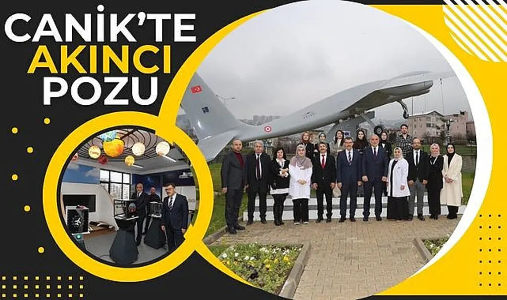 TÜBİTAK Başkanı Prof. Dr. Hasan Mandal Canik Özdemir Bayraktar Keşif Kampüsü’nde 