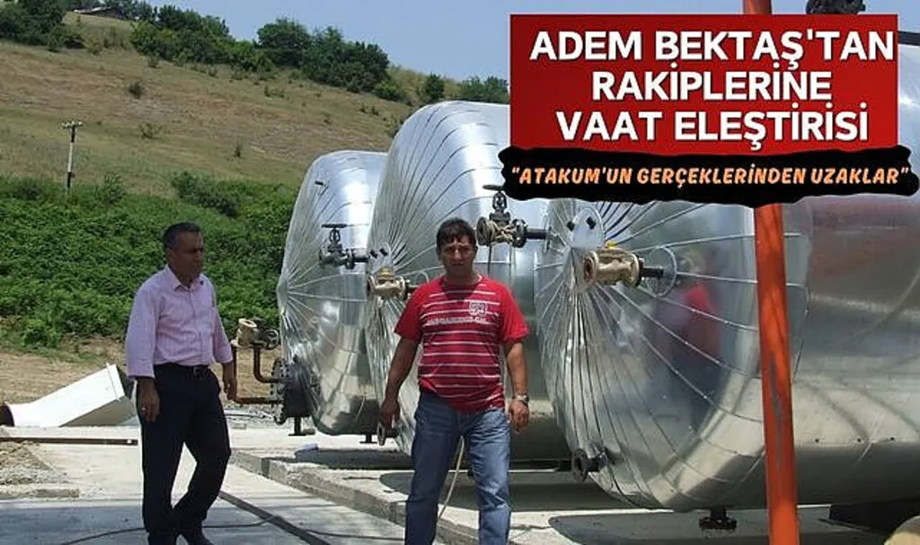 Adem Bektaş'tan Rakiplerine Vaat Eleştirisi