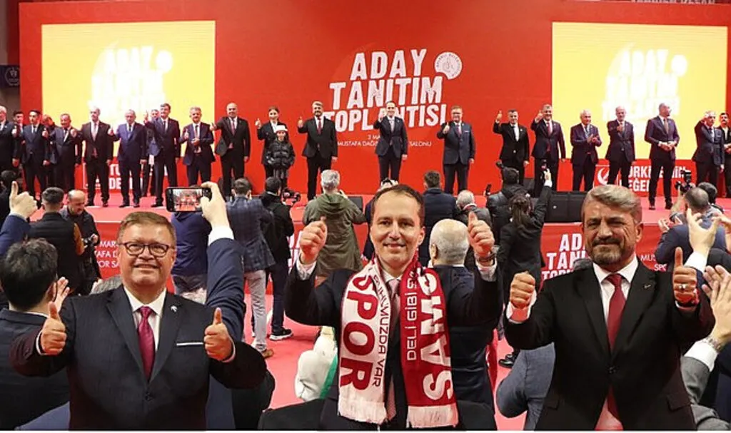 Adem Güney Yeniden Refah Partisi Samsun Aday Tanıtım Toplantısı'nda konuştu