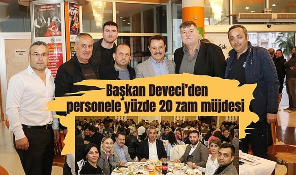 Atakum Belediyesi personeline yüzde 20 zam
