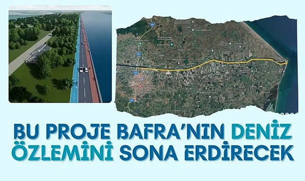 Bafra'nın Deniz Özlemi Bu Proje ile Sone Erecek