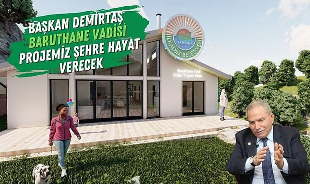 Baruthane Vadisi Projesi İlkadım'a Hayat Verecek