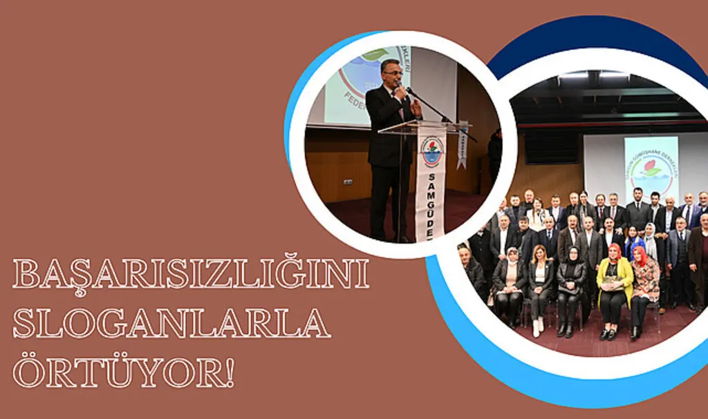 Başarısızlığını sloganlarla örtüyor!