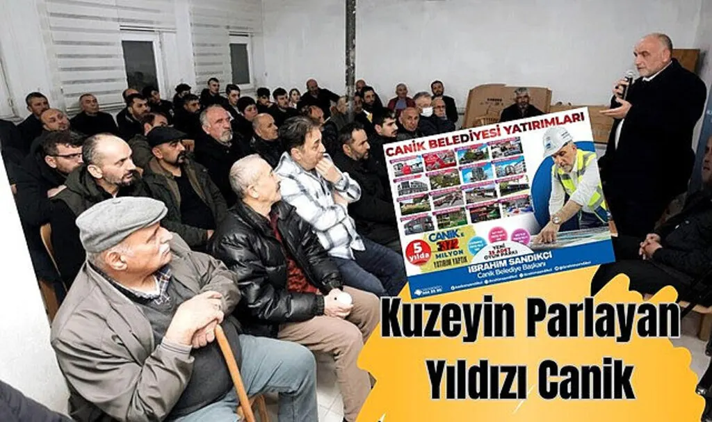 Başkan İbrahim Sandıkçı: Canik’e altın çağını yaşattık