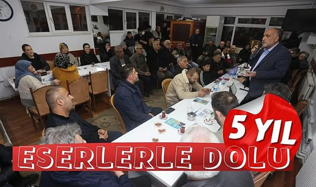 Başkan İbrahim Sandıkçı’dan Eser ve Hizmet Vurgusu 