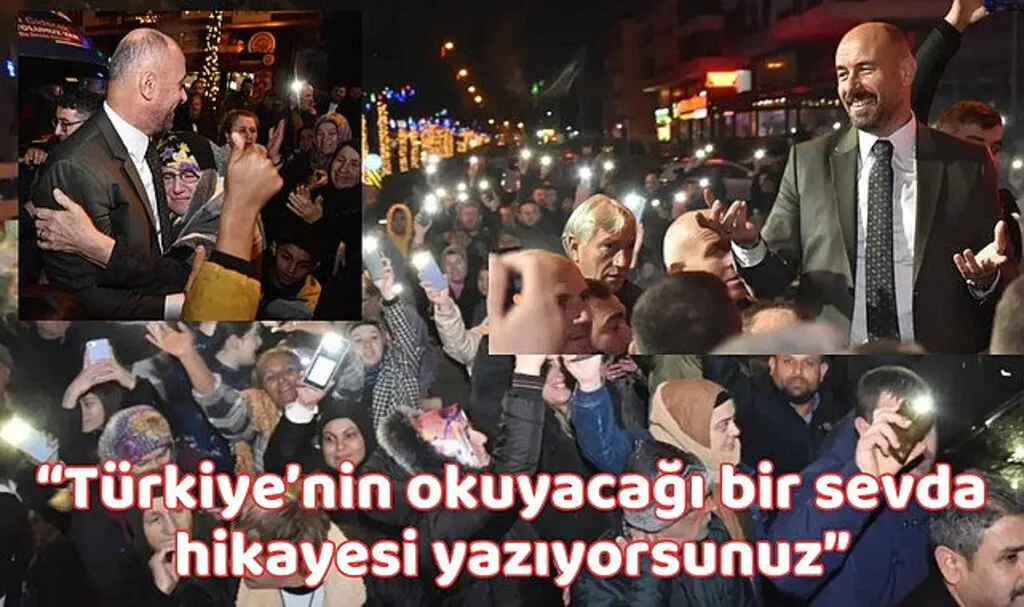 Başkan Togar: Türkiye’nin okuyacağı bir sevda hikayesi yazıyorsunuz