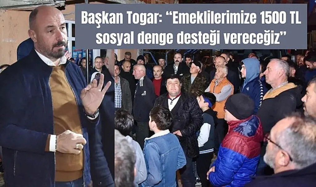 Bu ilçede emeklilere 1500 TL destek verilecek