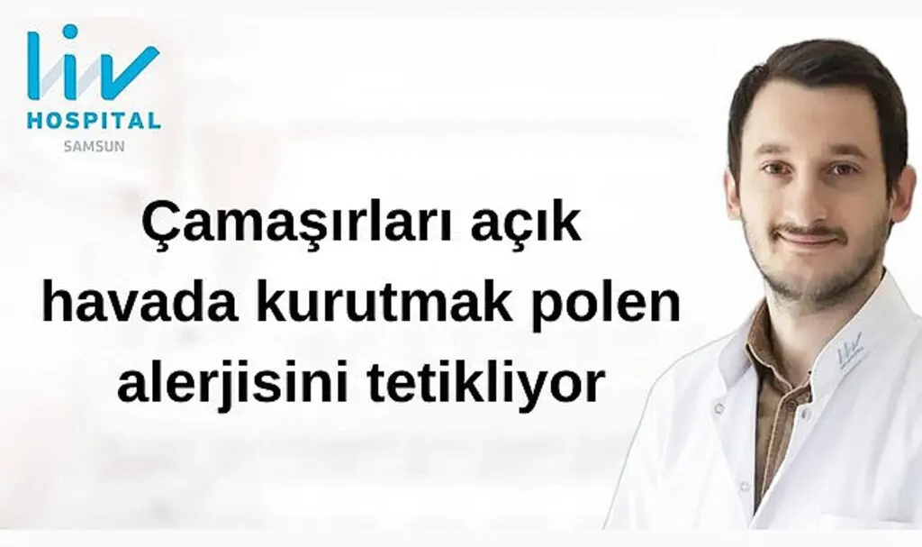 Çamaşırları açık havada kurutmak polen alerjisini tetikliyor