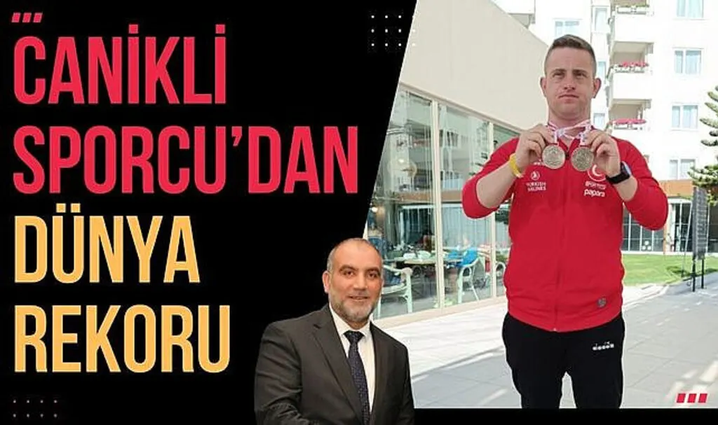 Canikli Sporcu’dan Dünya Rekoru 