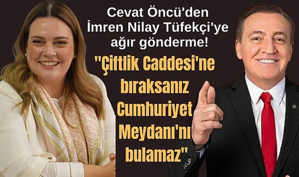 Cevat Öncü'den İmren Nilay Tüfekçi'ye ağır gönderme: Samsun'u bilmez!