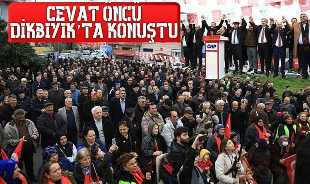 Cevat Öncü Dikbıyık'ta Konuştu