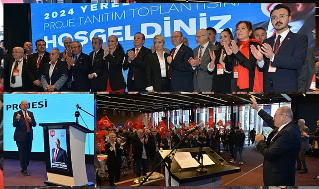 CHP'li Murat Şenel İlkadım için projelerini tanıttı