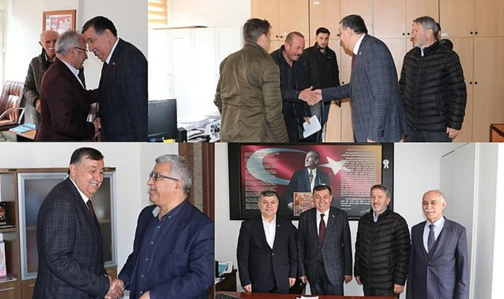 Cumhur İttifakı Havza Belediye Başkan Adayı İkiz’den belediye ziyareti