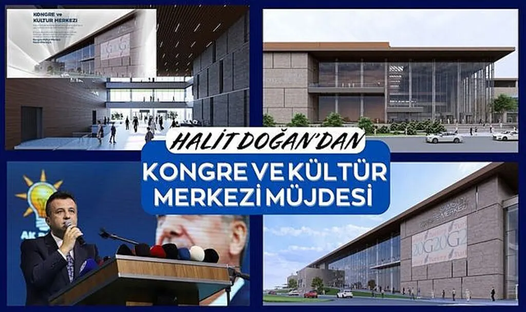 Halit Doğan'dan Kongre ve Kültür Merkezi Müjdesi