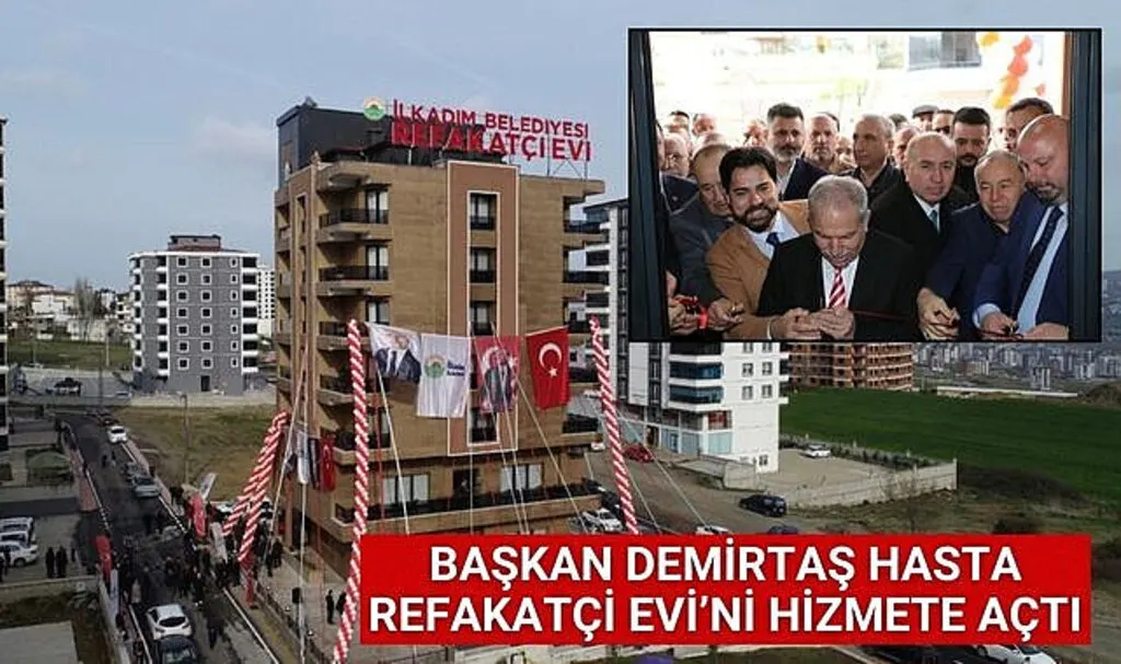 Hasta Refakatçilerinin Kalma Sorunu İlkadım'da Son Buldu