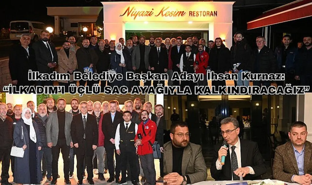 İlkadım Belediye Başkan Adayı İhsan Kurnaz basına projelerini anlattı