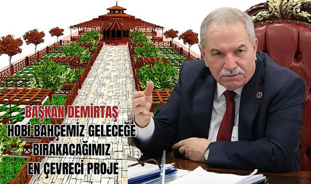 İlkadım Belediyesi'nden Hobi Bahçesi Projesi