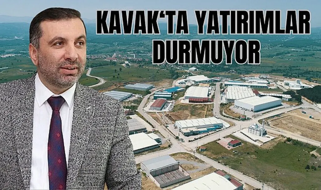 Kavak Belediyesi alt yapıdan üst yapıya büyük hizmetler yaptı