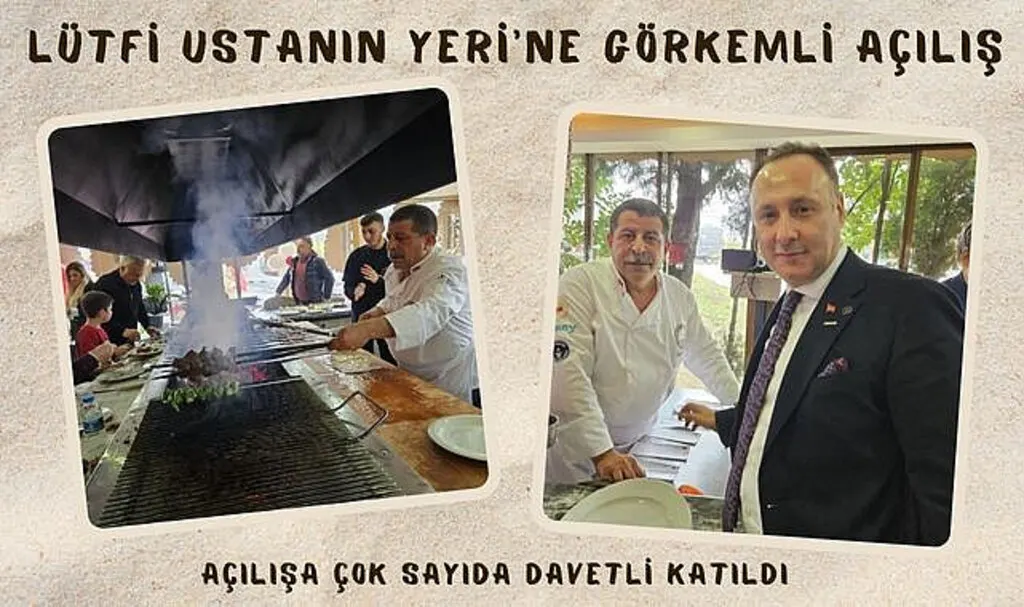 Lütfi Ustanın Yeri'ne görkemli açılış
