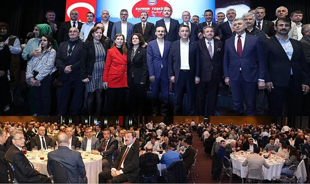 Memur-Sen Samsun İl Temsilciliği'nden yoğun katılımlı iftar programı