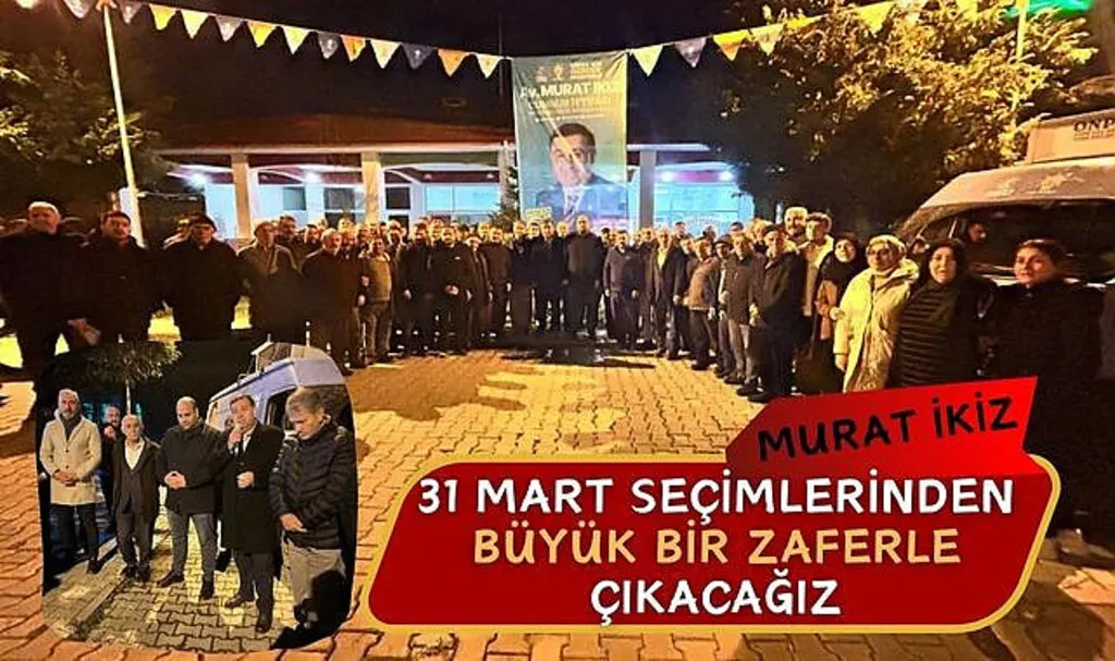 Murat İkiz: 31 Mart seçimlerinden büyük bir zaferle Çıkacağız